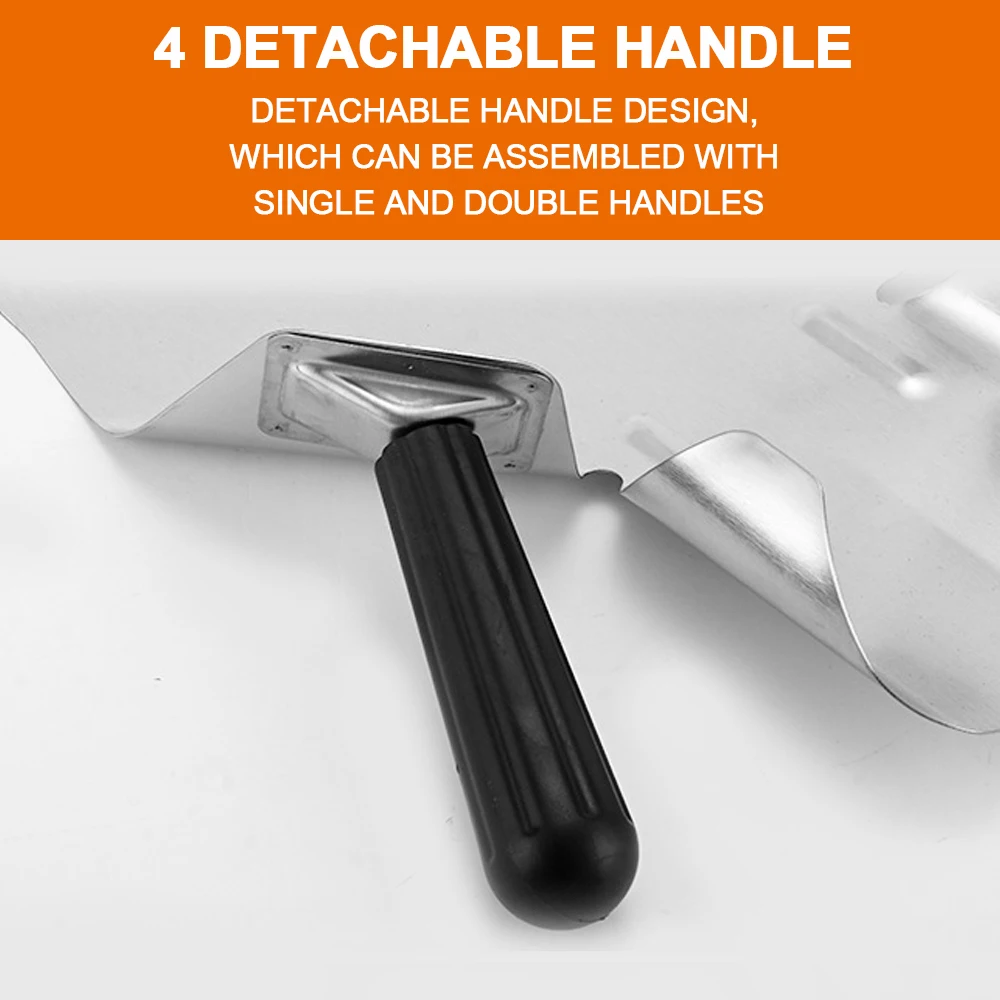 Special For Hamburger Stainless Steel Popcorn Packing Shovel Kitchen Gadget Baking Tool Shovel French Fries Shovel