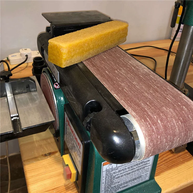 A64K 5X Abrasive Cleaning Glue Stick Sanding Belt Band Drum Cleaner 40X200mm Sandpaper Cleaning Eraser For Belt Disc Sander