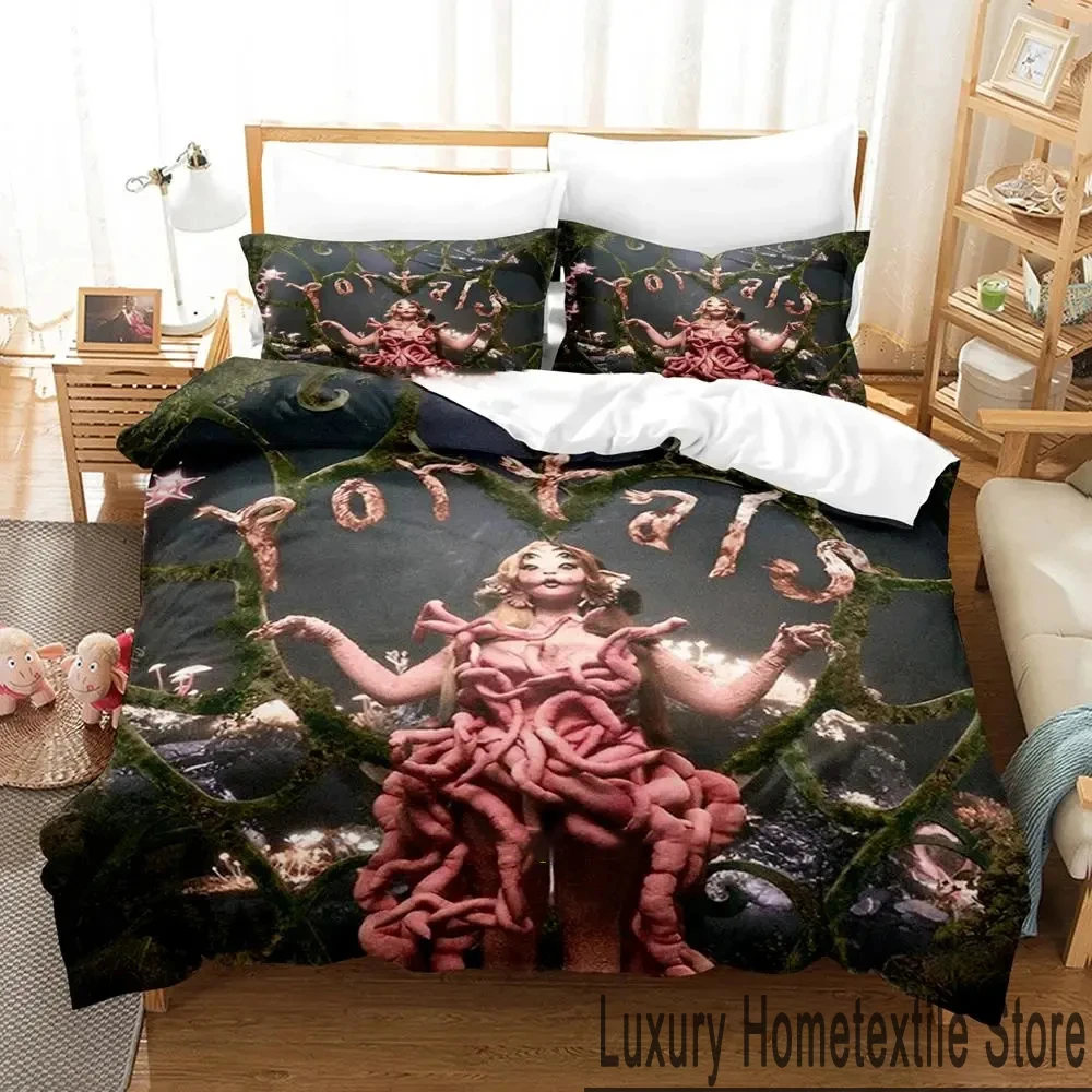 3D Print Portals Melanie Martinez album Bedding Set Double Twin King Duvet Cover Comforter Pillowcase Boys Girls Adults Bedroom