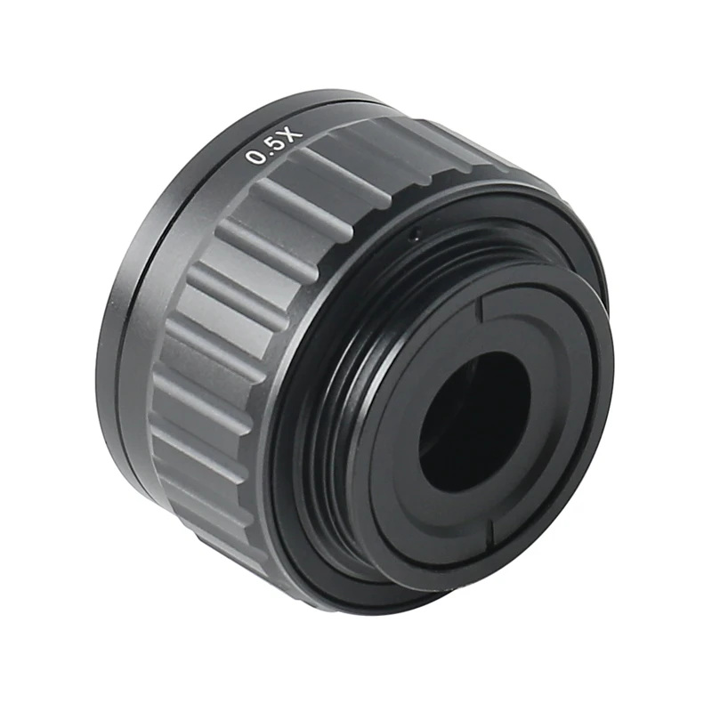 Imagem -03 - Adaptadores de Montagem c Lente 03x 04x 05x Ctv para Câmera de Microscópio Estéreo Trinocular Interface de 38 mm Campo de Visão Aumentado