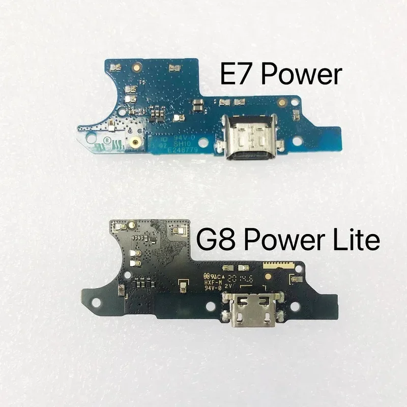Pop USB Charging Port Board Flex Cable Connector Parts For Moto E7 Power G8 Power Lite Microphone Module
