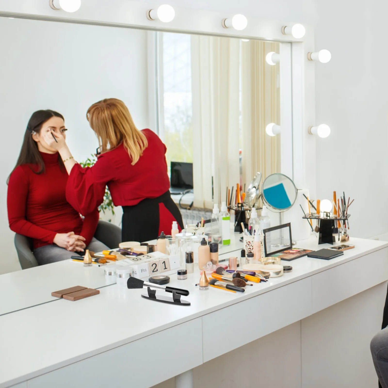 Acryl Stift Display Rack Lip Gloss Zeigt Ständer Lagerung Rack für Tinte Stifte Füllfederhalter Ständer Acryl Eyeliner Halter