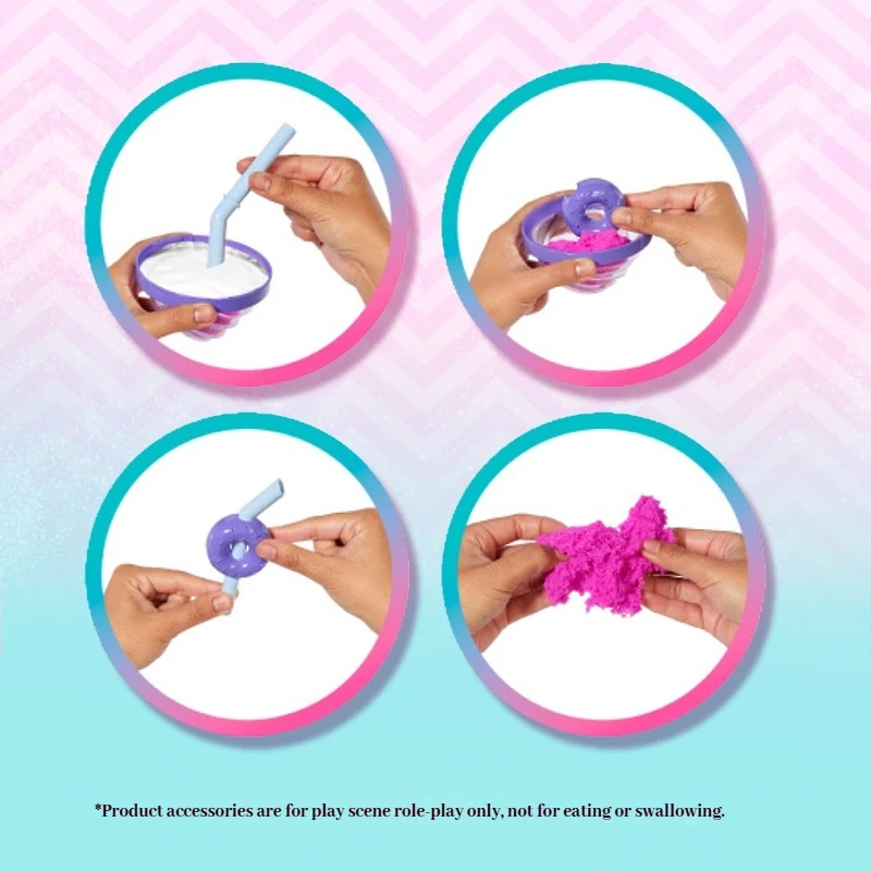 Echte Barbie Pet Milk Cap Surprise Doll Set met schattig romig huisdier en stijlvolle outfits voor meisjes Unboxing Rollenspel Cadeauspeelgoed