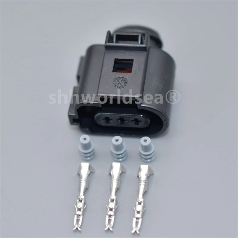 shhworldsea auto socket 3pin 1.5mm  harness 1717888-5 1J0973703B