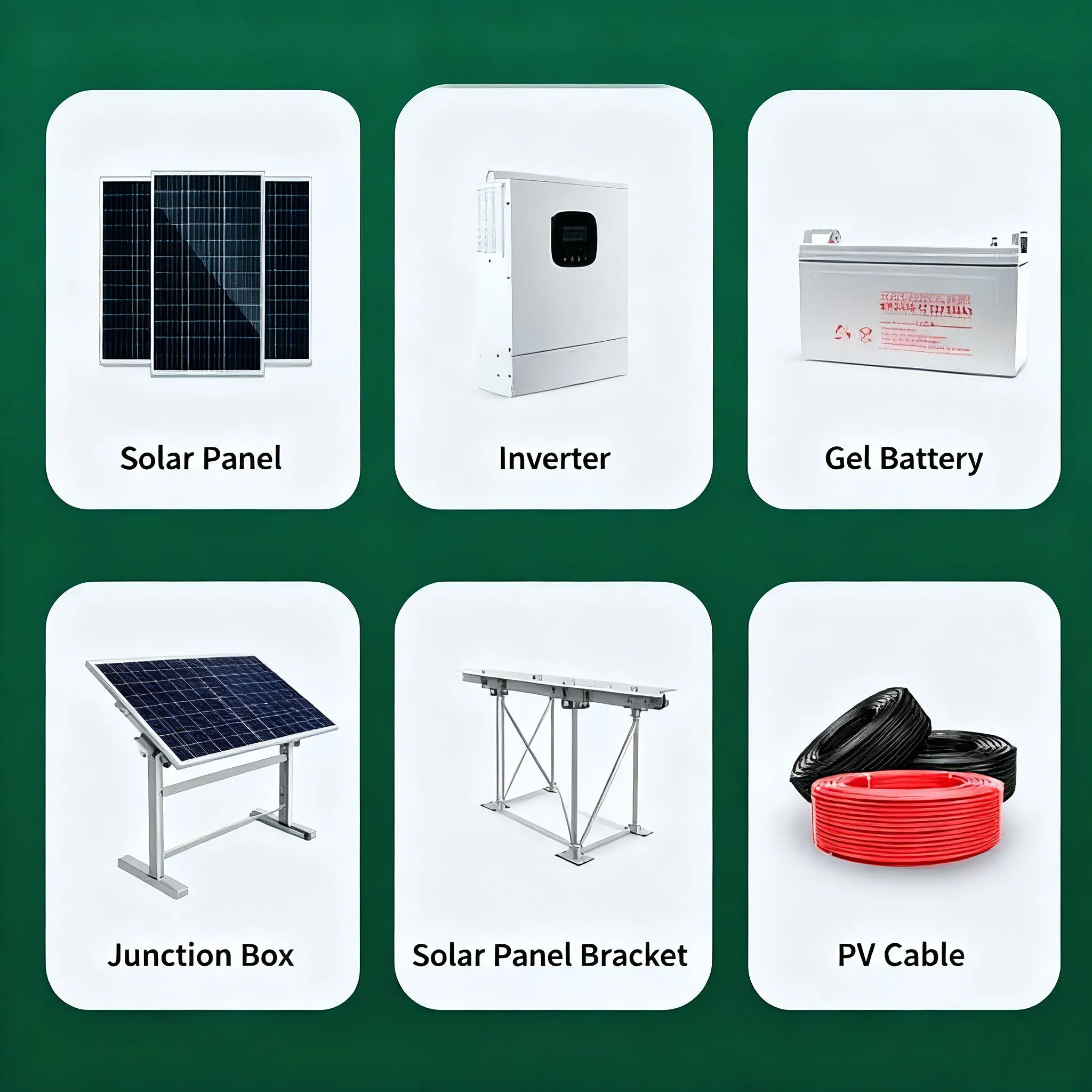 220V On-Off Grid Solar Photovoltaic & Energy Storage Control System