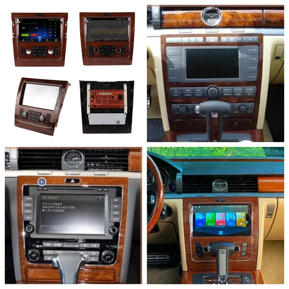 df Car Radio For vw Volkswagen Phaeton 2003-2013 Multimedia Carplay Video Player Stereo Auto GPS navigation screen DSP Head unit