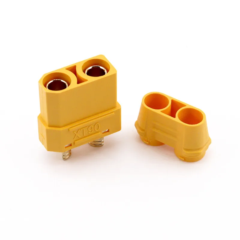 XT90NE-M with fixed seat male and female plug charging port XT90 electric vehicle lithium battery ESC model aircraft connector