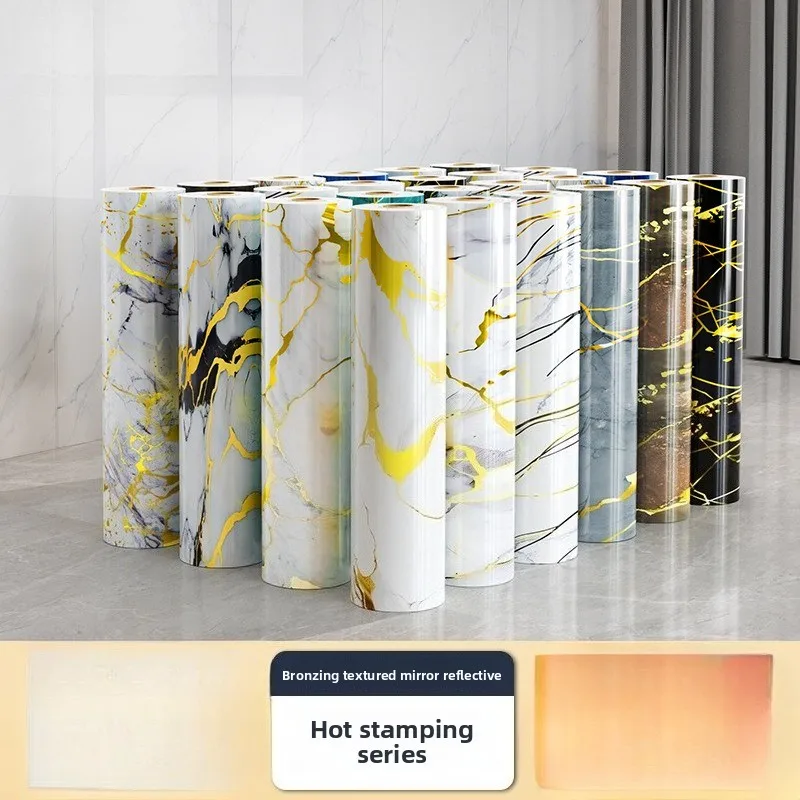 ثلاثية الأبعاد جدار ديكور ملصق الزخرفية النفط إلى خلفية مقاومة للماء لفة مجلس ملصق تقليد الرخام الجدار ملصق جدارية