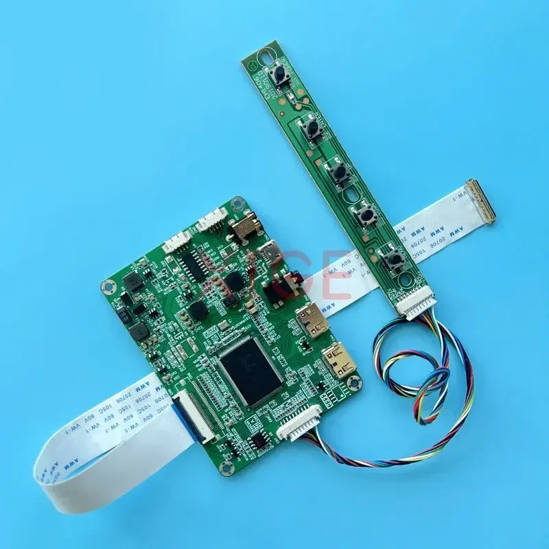 Driver Controller Board Fit B125HAN02 NV125FHM USB Micro Laptop Monitor 12.5
