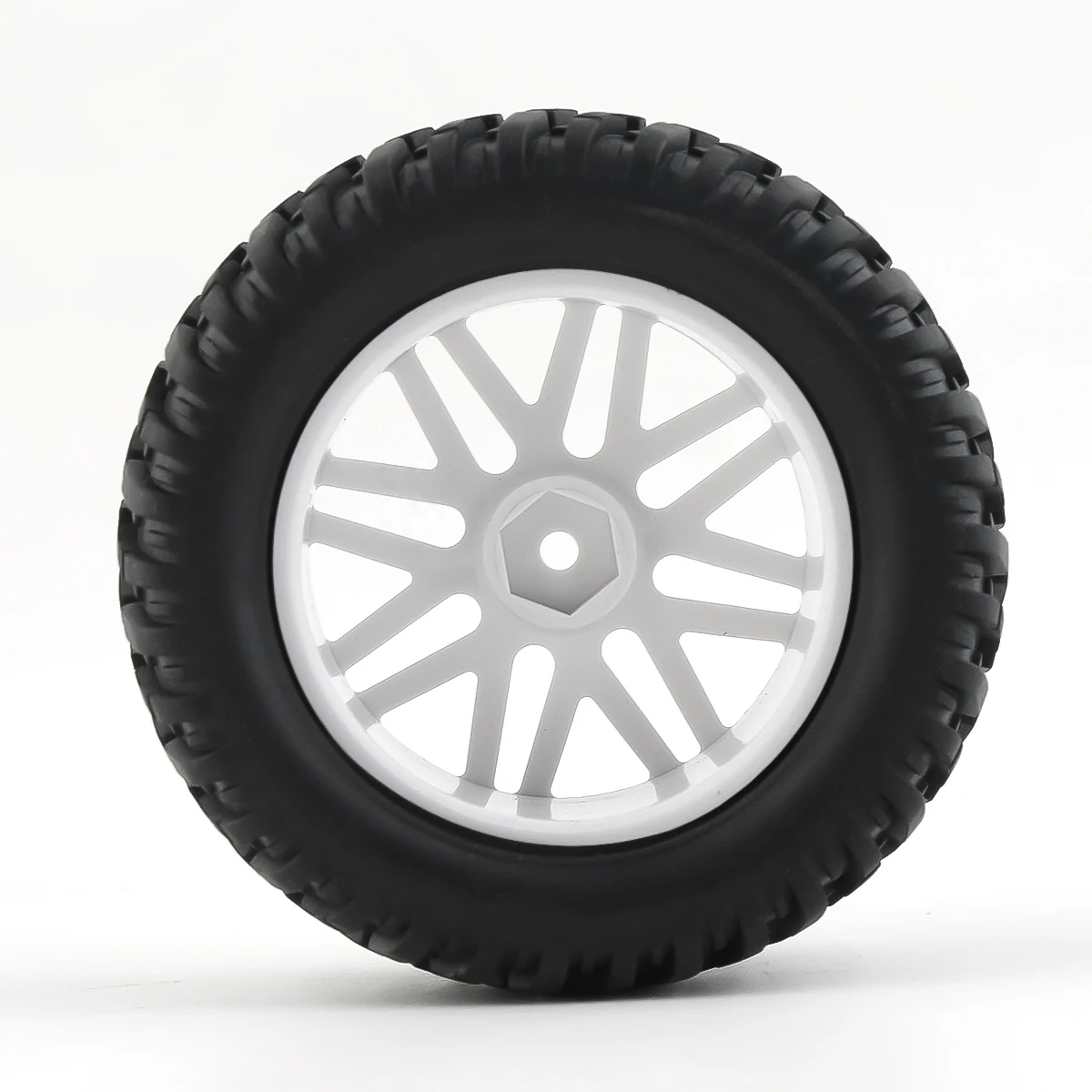 1/10 RC Off Road Tires And Wheels 12mm Hex For 1:10 Buggy Car ARRMA Traxxas Wltoys 144001 Losi HSP 94107 94170 94155 94177 4PCS