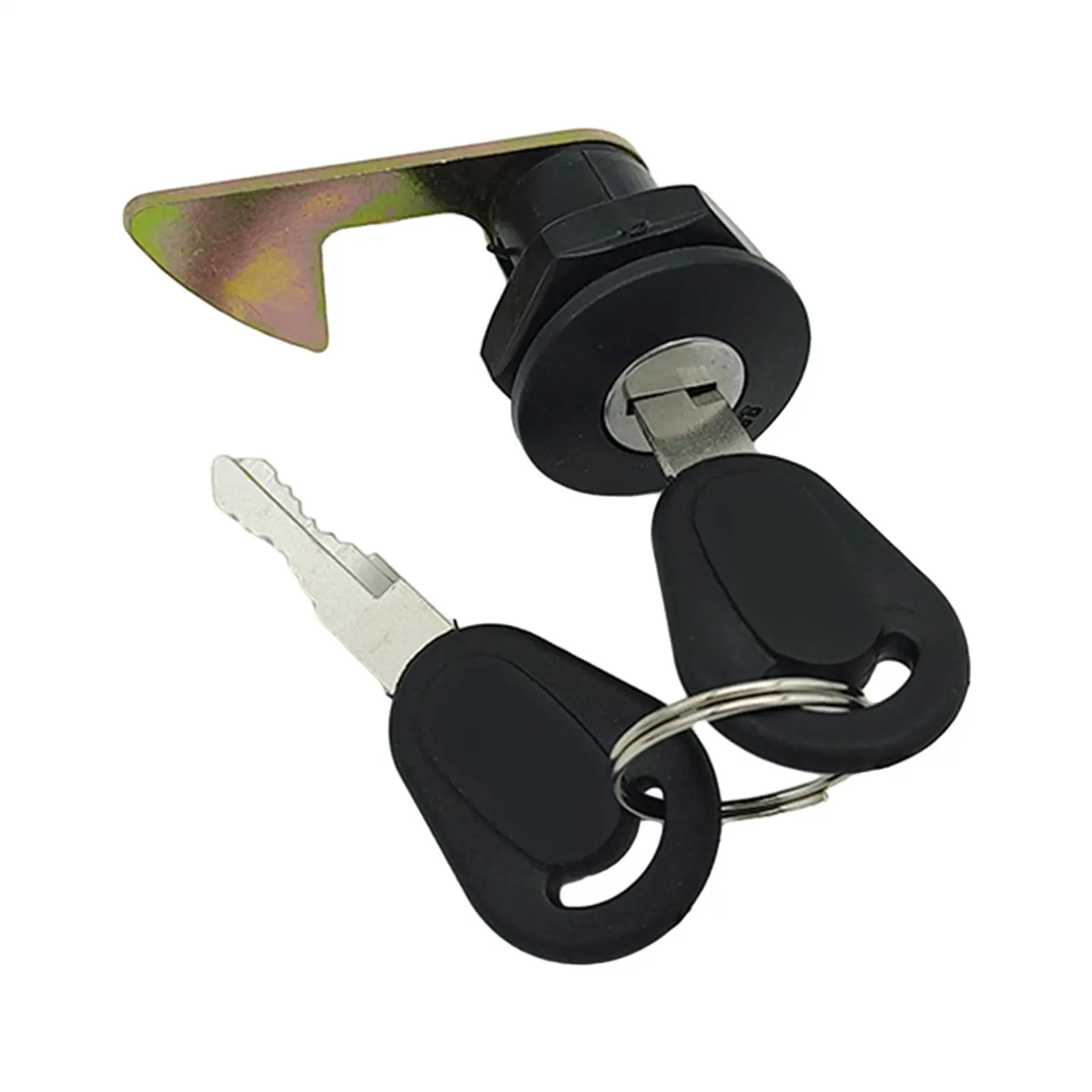 

Motorcycle Rear Trunk Lock Rear Trunk Case Lock Repair Practical Sturdy Replaces 2 Keys Kits Accessory for Scooter Motorbike