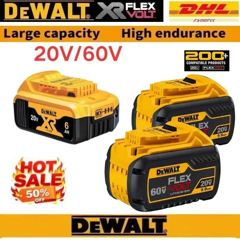 

Оригинальный сменный аккумулятор DeWalt 6Ач/5Ач/2Ач 20В для инструментов DCB184 DCB200 DCF892 DCF845 DCF850 DCF911 DCD800 DCD805