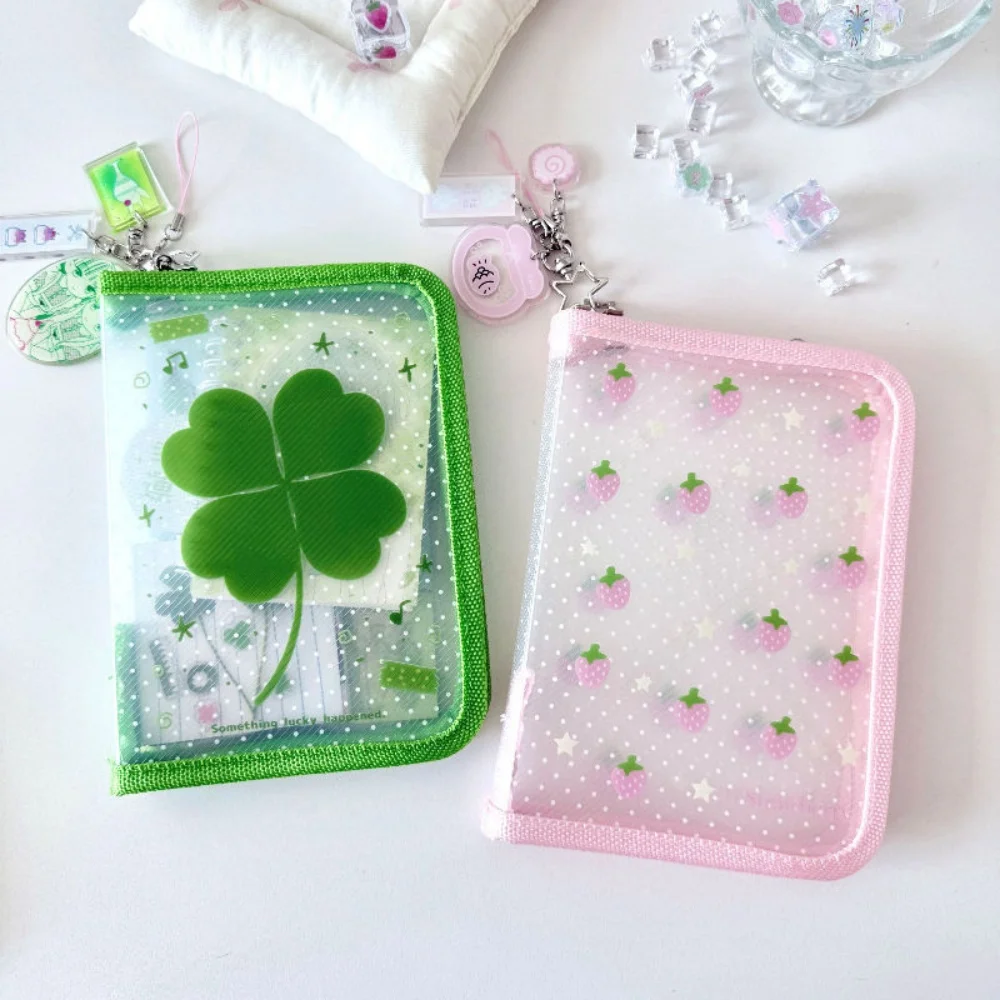 A6 Size Cute Stationery Storage Folder File PP Twill Zipper Pouch Document Bag Zip File Folder School Office Supplies image 6