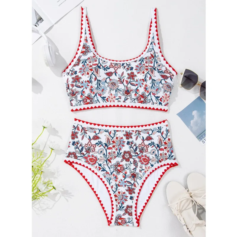 New Sexy Bikinis Print Swimsuits Women's Swimwear Push Up Female Beach Swim Wea… - Image 6