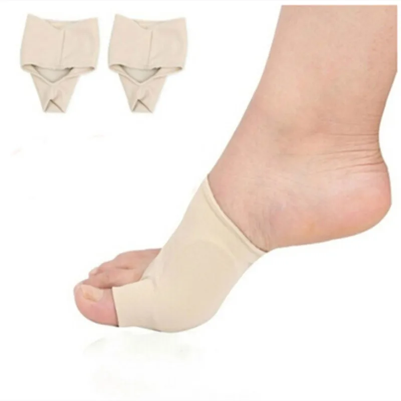 1Pair Hot Sale Toe Bunion Hallux Valgus Feet Care High Quality Regulator Finger Toes Thumb Hole Protectors Set Foot Care Tool