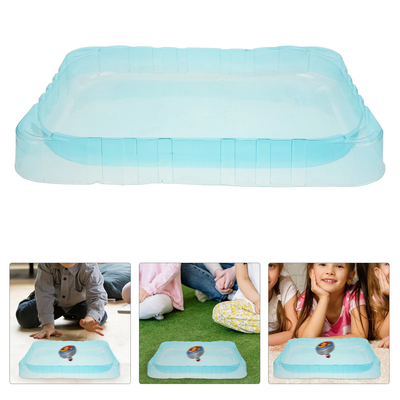 

Gyro Duel Disk Rectangular Tray Plate for Home Battle Lightweight Train Stadium Plastic Burst Interactive Board