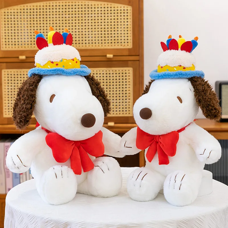 Stijlvolle Snoopy Hond Knuffel Zittend met Zonnebril Schattige Puppy Pop Kussen voor Kinderen Verjaardag Kerstcadeau Groothandel Knuffeldier