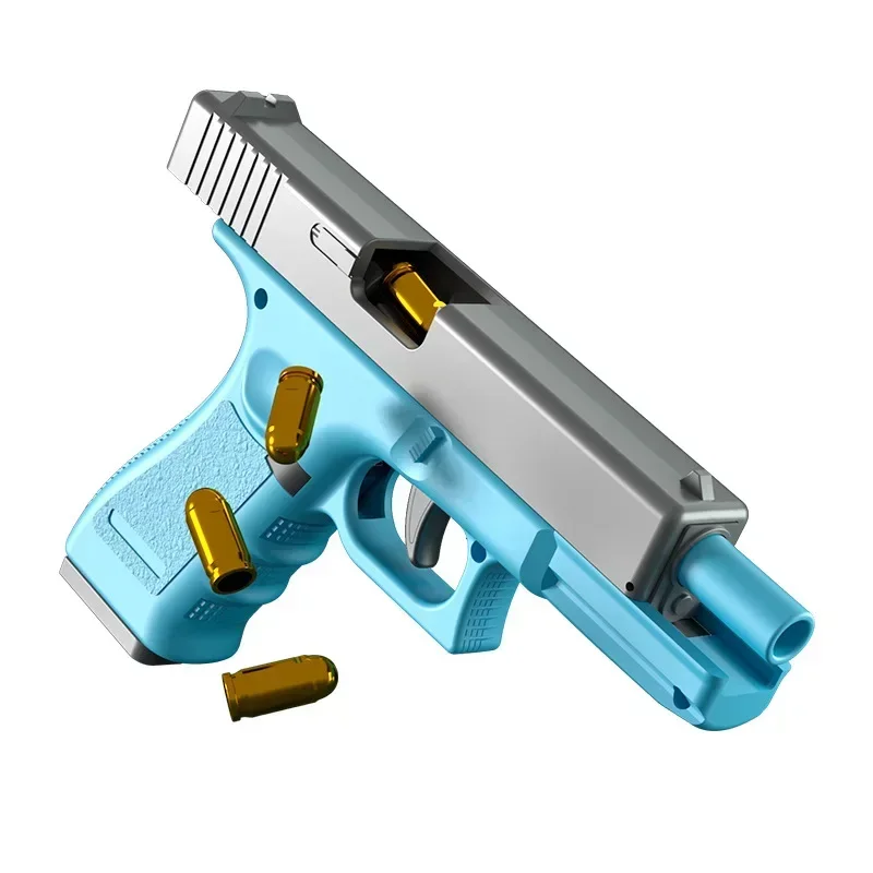 Pistola automatica per espulsione a conchiglia Pistola giocattolo Modello Blaster Puntelli per adulti Bambini Giochi CS all'aperto Regali interattivi per ragazzi