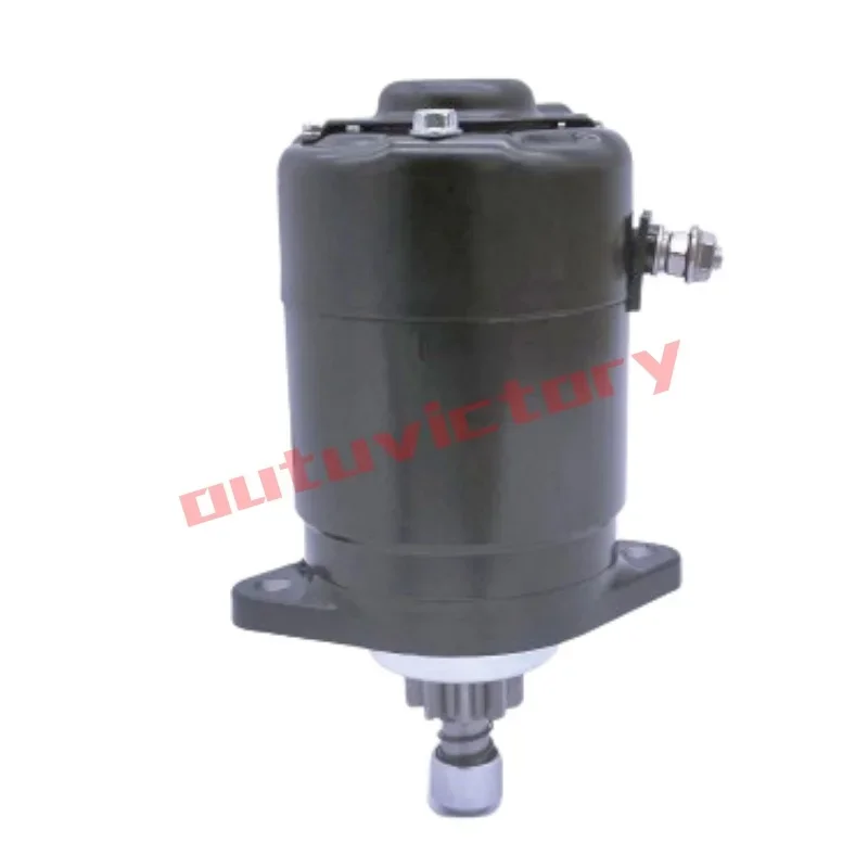 346-76010 Motorino di avviamento 9 denti per motore fuoribordo Tohatsu Mercury M25C M30C M40C 346-76010-0; 853805A1, 334760100M, 346760100