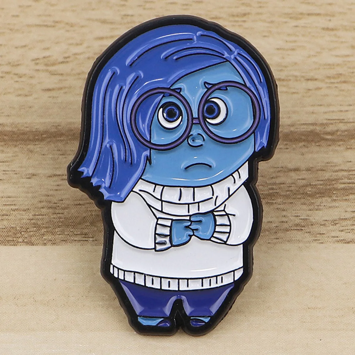 

Fantasy Anime Enamel Pin Cartoon Sad Girl Badges on Backpack Brooches for Women Men Lapel Pins Cosplay Accessories Toys Gift