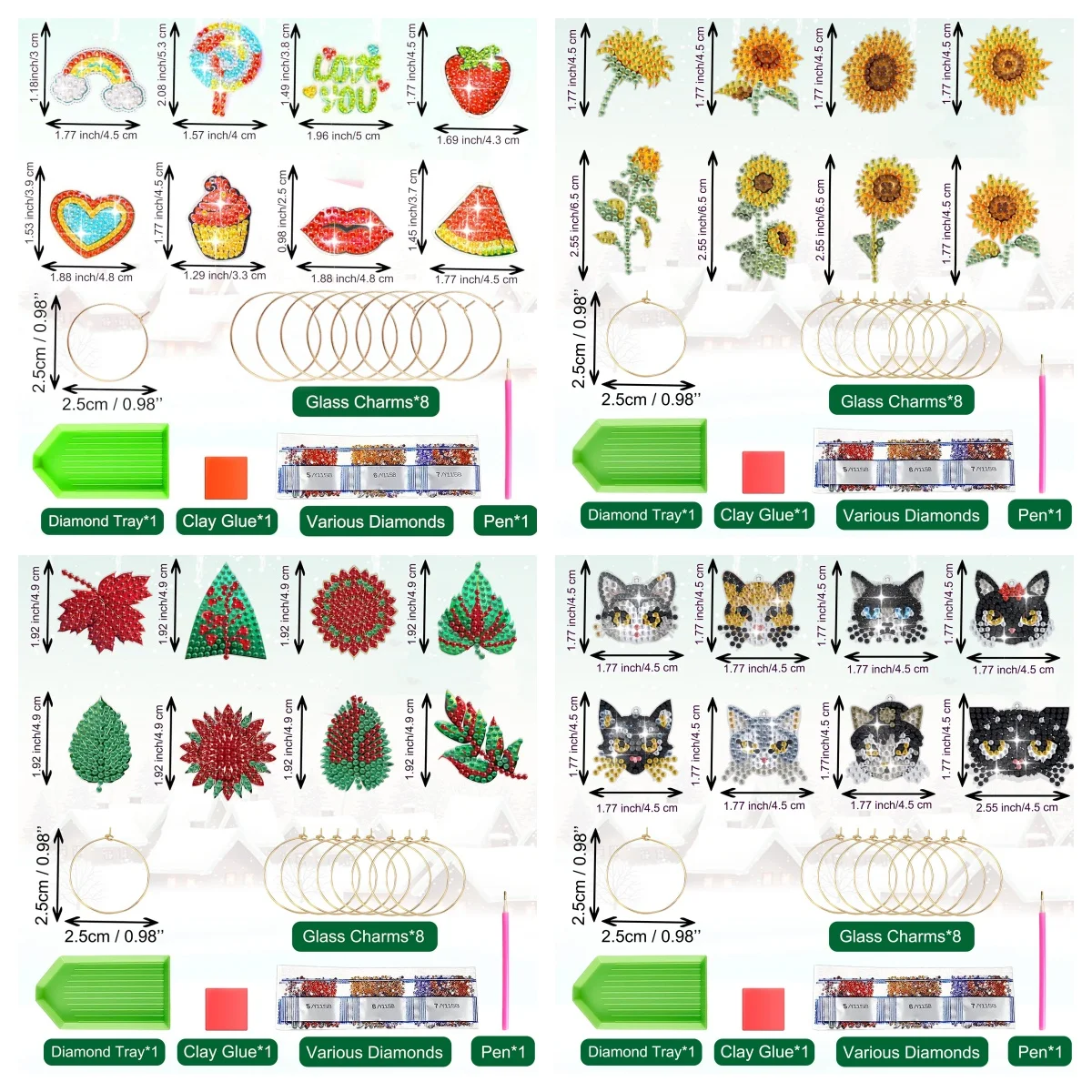 8, алмазная живопись «сделай сам», распознаватели акриловых бокалов для вина с хрустальными бриллиантами, подходят для вечеринок и ресторанов, бокалов для вина