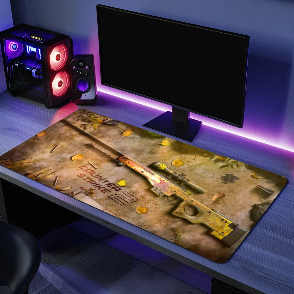 2 C-عداد ماوس الوسادة سترايك مكافحة فراي المنزل مخصص مريح مكتب المطاط كبير مكتب حصيرة ألعاب لوحة المفاتيح الكمبيوتر اطلاق النار عدم الانزلاق