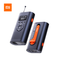 Xiaomi Nextool 6-in-1 AM FM Radio Flashlight Manual Power Generation Emergency Alert Laser Light 4500mAh Power Bank for Outdoor