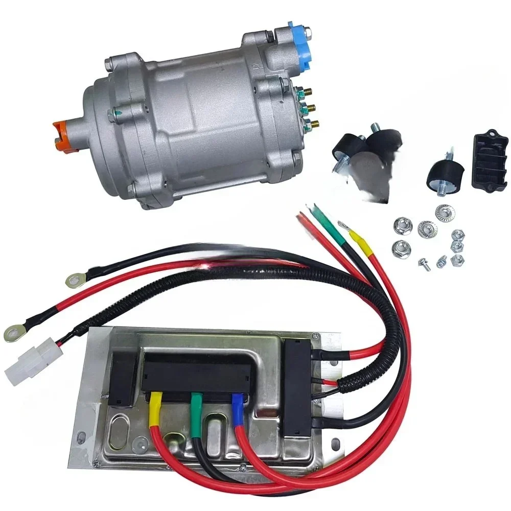 Universal Electric Car Ac Compressor Air Conditioning Scroll R134a R1234yf Automotive Aircon Compressor 12v 24v 48v 48 1100-2500