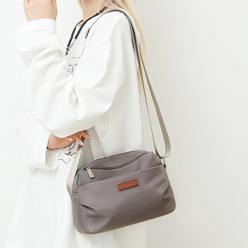 

Designer Female Girls Purse Cloth Handbags Simple Causal Daily Nylon Crossbody Women Ladies Shoulder Bags