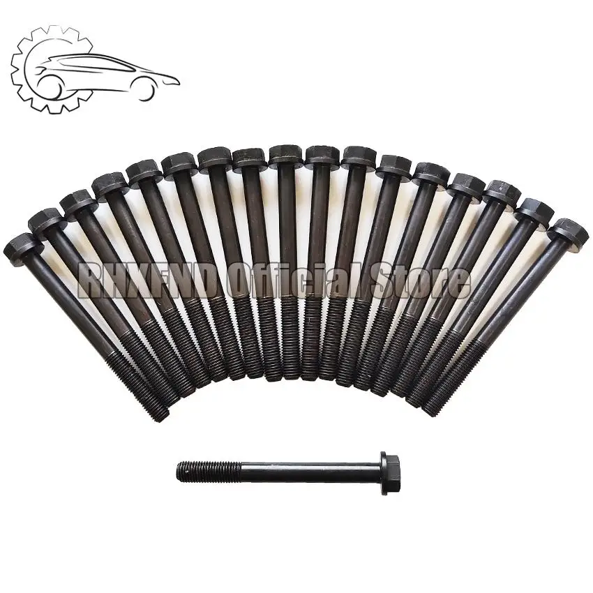 

4JG2 4JG2T 4JG2TC 4JB1 8971334161 cylinder head bolt suitable for Isuzu camper/cavalry 3059cc 3.1D 1992- suitable for Hold