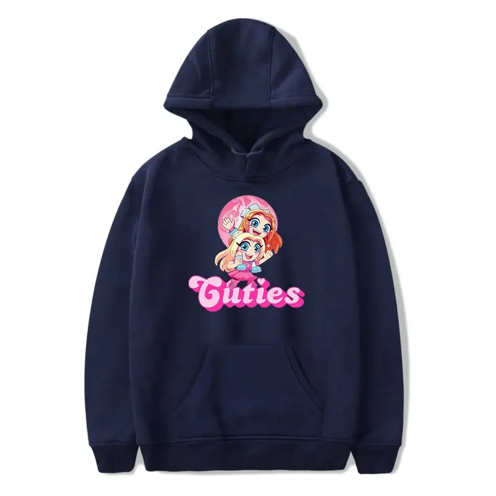 Sudadera con capucha de manga comprimida para hombres y mujeres, moletom Bruce Turner, Hey Cuties, pulóver de moda, roupas 2024