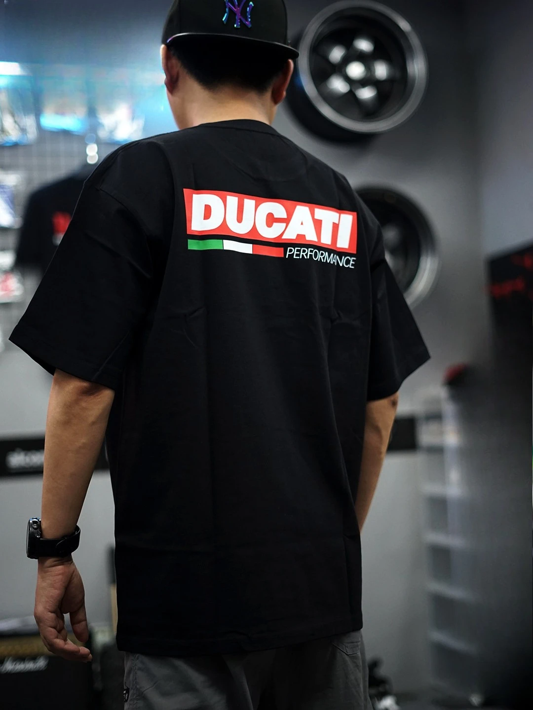 Ducati MOTO GP Team Racing Motorcycles Printed T-shirt Men and Women Cotton T-shirt Men's T-shirts 2026 Summer New Men‘s Tops