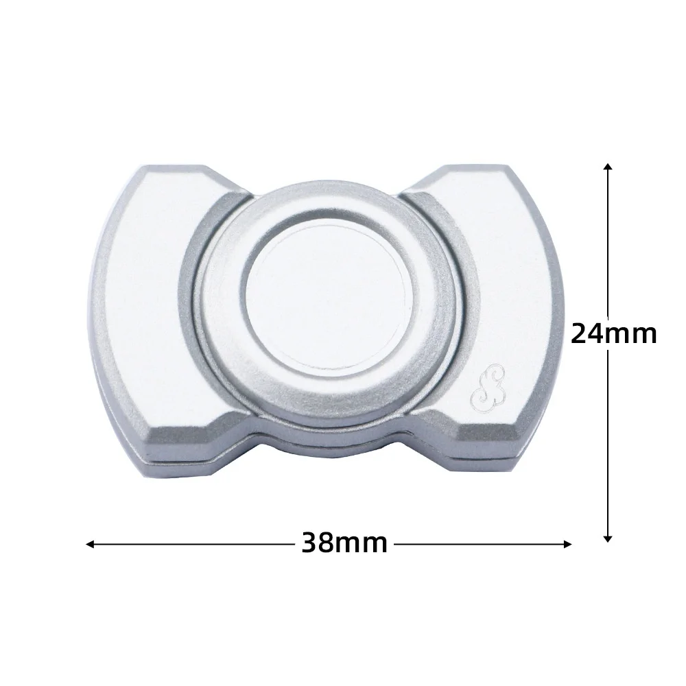 Fidget Spinner magnetico in metallo triplo stile per alleviare lo stress e l'ansia per adulti con ADHD |   Regalo giocattolo Fidget giocattolo EDC per adulti