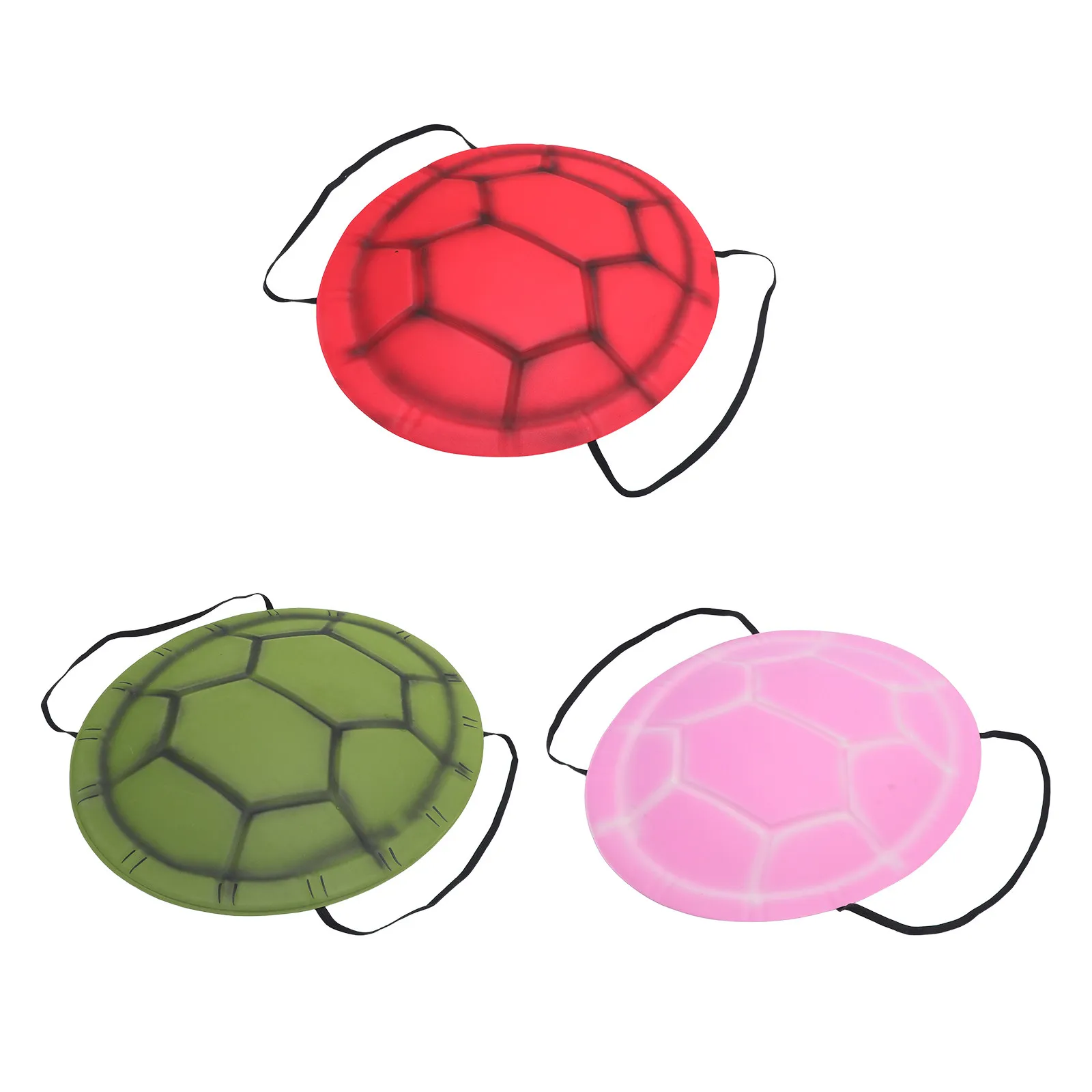 

Набор из 3 реалистичных аксессуаров в виде панциря черепахи, легкий носимый панцирь из ЭВА для взрослых, для Хэллоуина, косплея, карнавала, школы