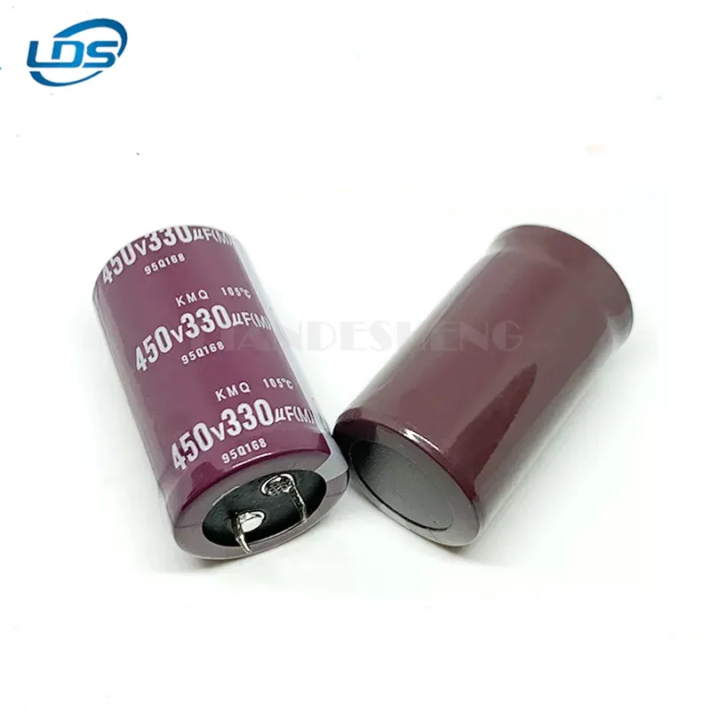 1pcs Horn Aluminum electrolytic Capacitor 400V/450 volts 330UF Micromethod 35x35/30*30/25X45mm