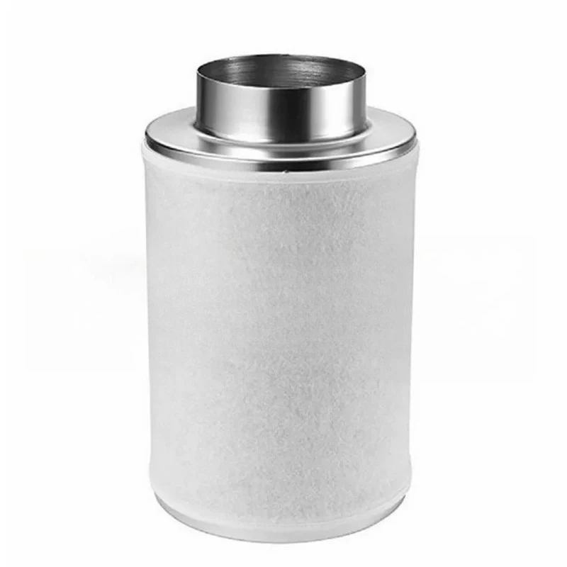 4/6/8 Inch Inline Duct Fan & Activated Carbon Filter, High Efficiency Odor Removal Air Purifier For Plant Grow Tent Ventilation