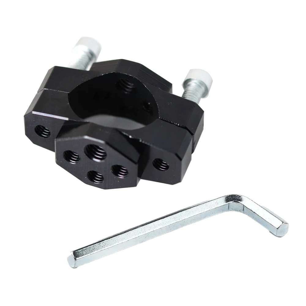 Motorcycle Fork Tube Handlebar Bumper Mount Bracket Clamp Holder For LED Spotlight Headlight Fog Lamp Motobike Accessories image 3