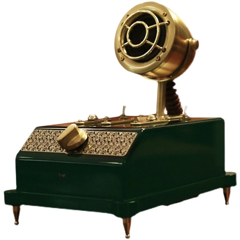 Retro Bluetooth audio, wooden piano paint professional HIFI vinyl sound quality high restoration