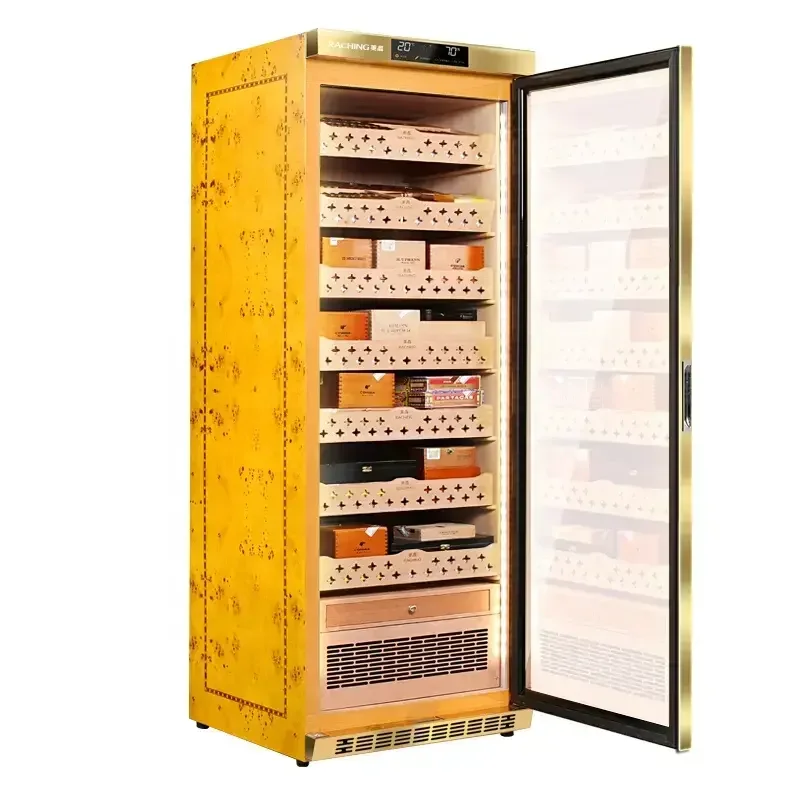 Humidors Cigar Cabinet Frost-Free air-Cooled Cigar Cabinet Cedar Wood Cigar Cabinet Constant Temperature