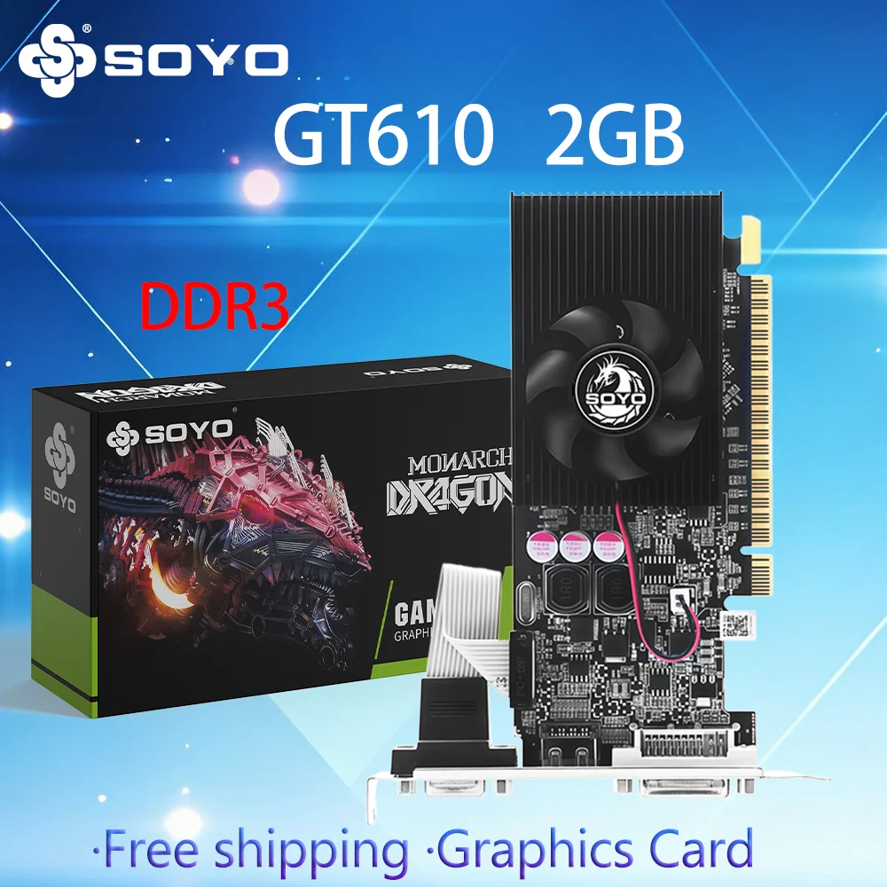 Pc Gaming Nvidia - SOYO Graphics Cards NVIDIA GeForce GT