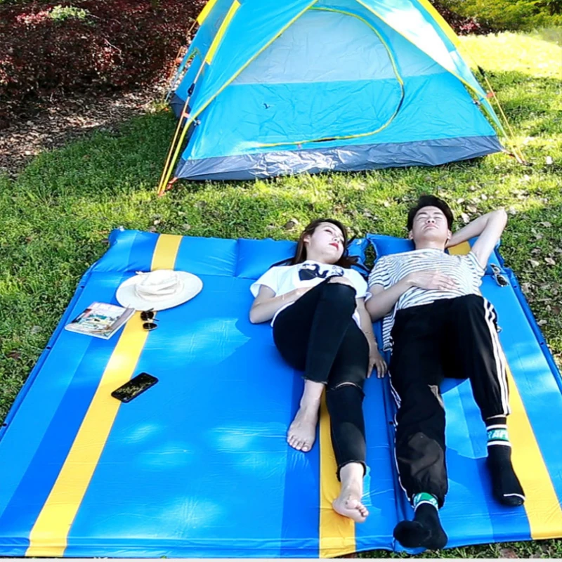 

Self-Inflating Mattress 5CM Inflatable Air Mattress Foam Sleeping Mat for Camping Durable Tent Mattress Compact Travel Bed