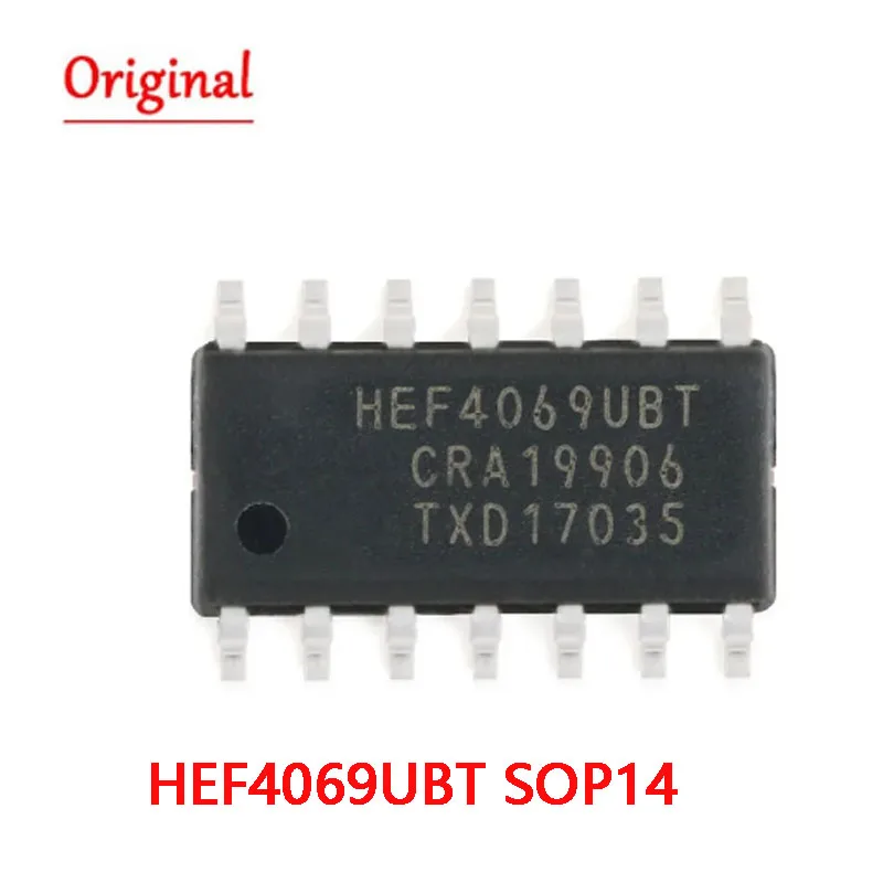 10PCS HEF4069UBT SOP14 HCF4069 SMD CD4069UBM SOP-14 HEF4069BT CD4069BM new and original IC