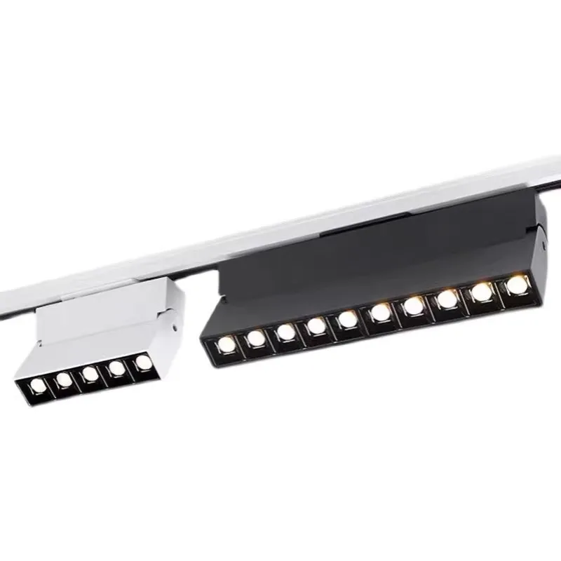 

Складной регулируемый светодиодный трековый светильник-балка 10W 20W AC110-220V, современный потолочный светильник для спальни, диммируемый