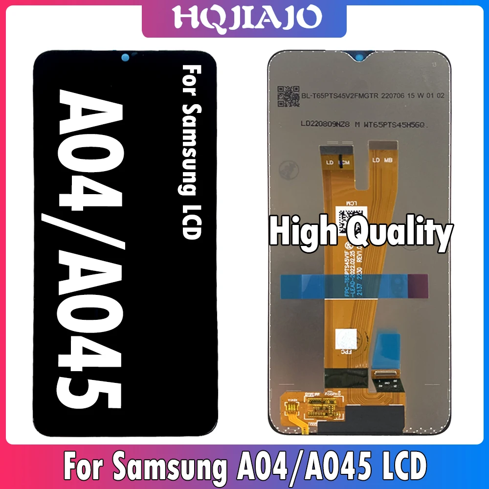 استبدال شاشة LCD لجهاز Samsung A04 بجودة عالية: تقييم شامل لـ A04SLCD