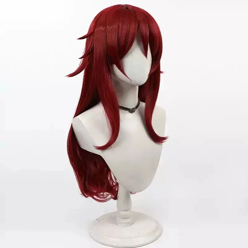 Torre de Dios Hwa Ryun Hwaryun Yuto Peluca de cosplay Pelo sintético rojo resistente al calor Fiesta de carnaval de Halloween Juego de rol, 7;k'2.s;9,