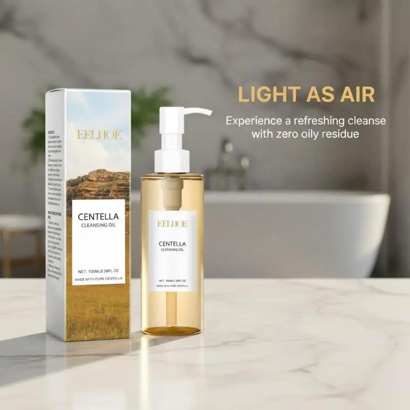 Deep Clean Centella Cleansing Oil Vitamin E Moisturizing Makeup Remover Face Nourishing For Daily Skincare Routine