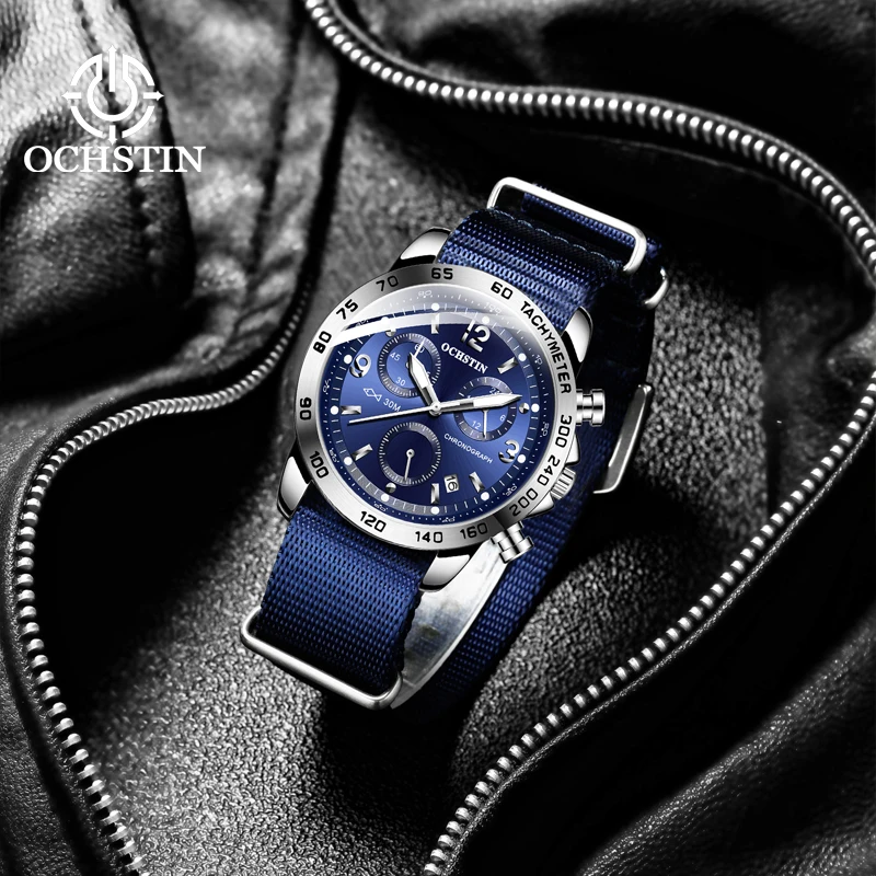 OCHSTIN2024 new genuine men\'s automatic watches men\'s quartz watches nylon fashion watches men\'s luxury watches