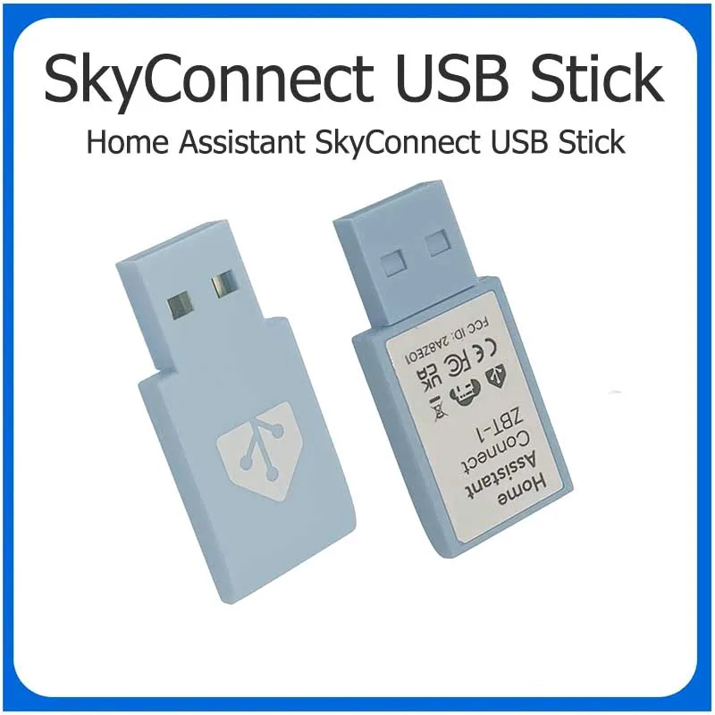 Home Assistant SkyConnect USB Stick - compatible with Zigbee/Thread/Matter, ideal for Smart Home