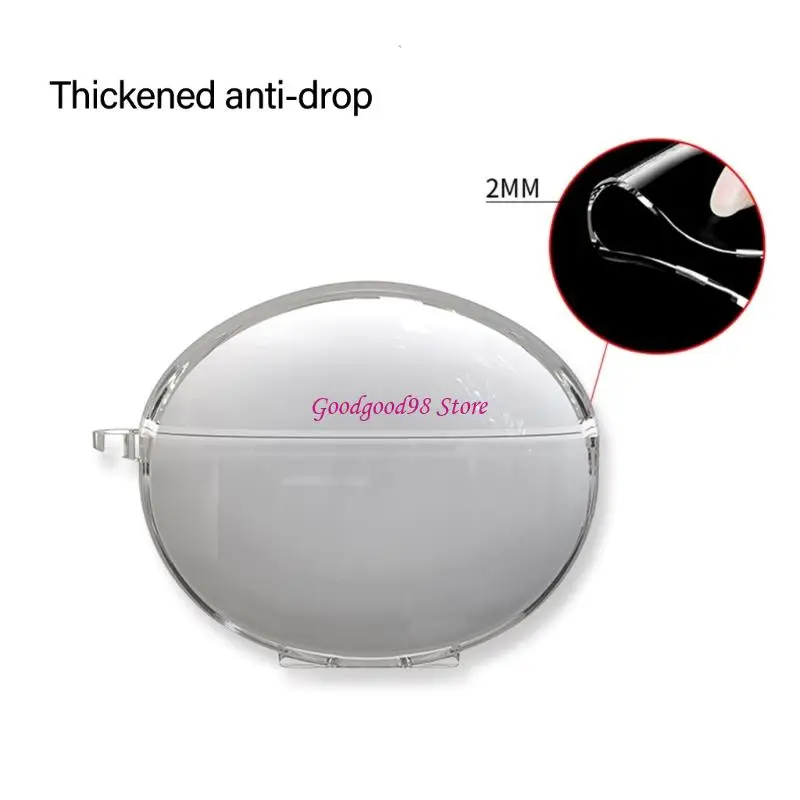 

Full Coverage Clearly Case AntiShock Coating Sleeve For Free4 Earbuds W8EC