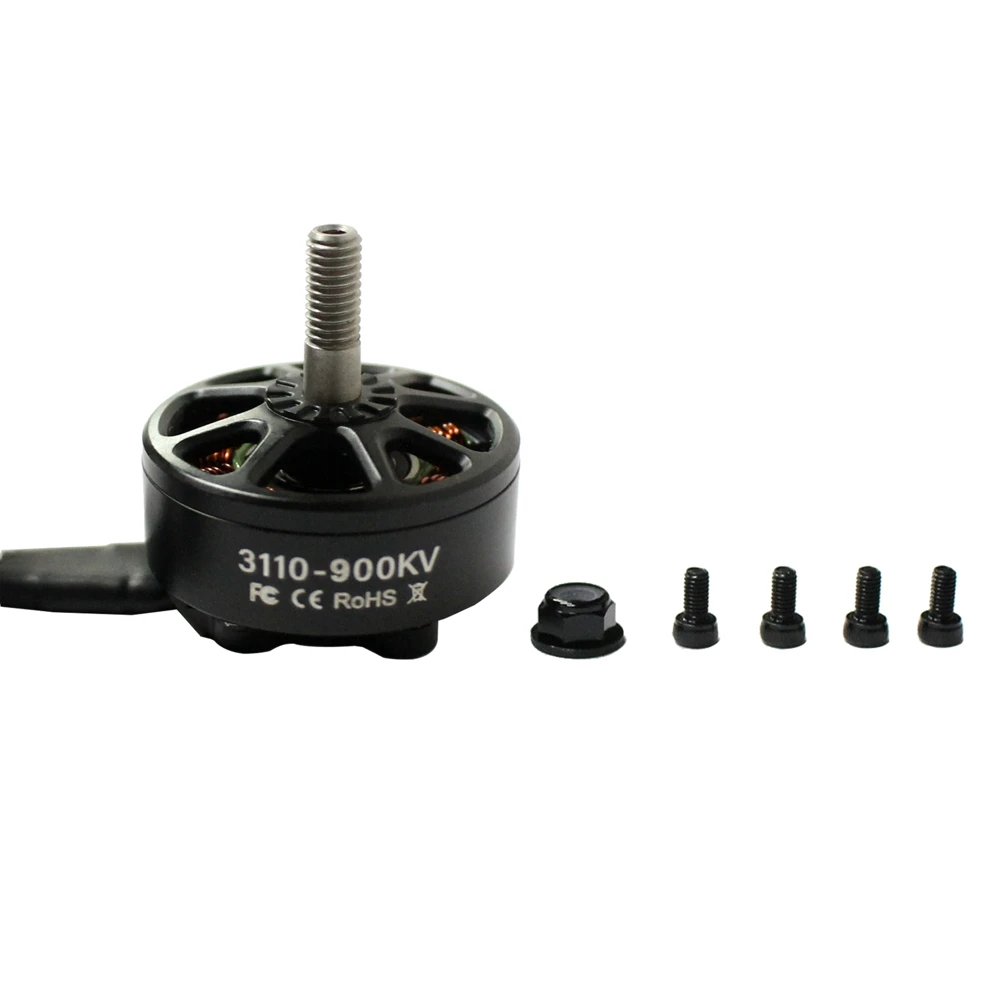 1/2/4 pz X3110 3110 900KV/1250KV/1600KV motore Brushless 4-6s per puntelli da 6-9 pollici compatibile con droni Rc In Fpv Racing